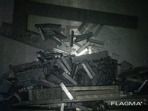 Фото брухту: Типографський свинець